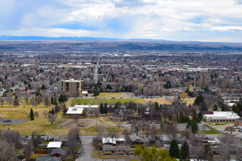 Billings,,Mt,From,The,Rim,Rocks
