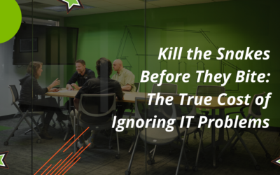 The True Cost of Ignoring IT Problems: Kill the Snakes Before They Bite